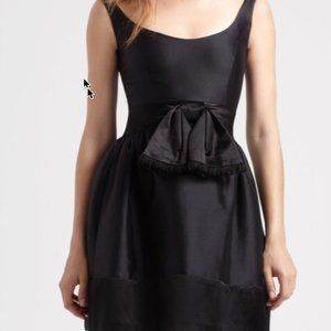 Milly New York Dominique Black Bow Dress LBD
